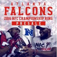 Presale：2016 Atlanta Falcons NFC Championship Ring